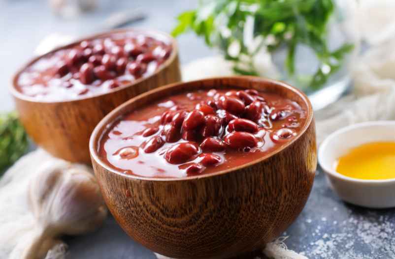 Astuces pour une soupe de haricots rouges avec de l’huile et des épices-FCMRR
