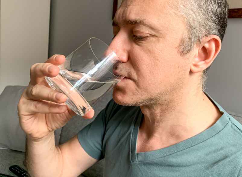 Le rinçage à l'eau salée-FCMRR