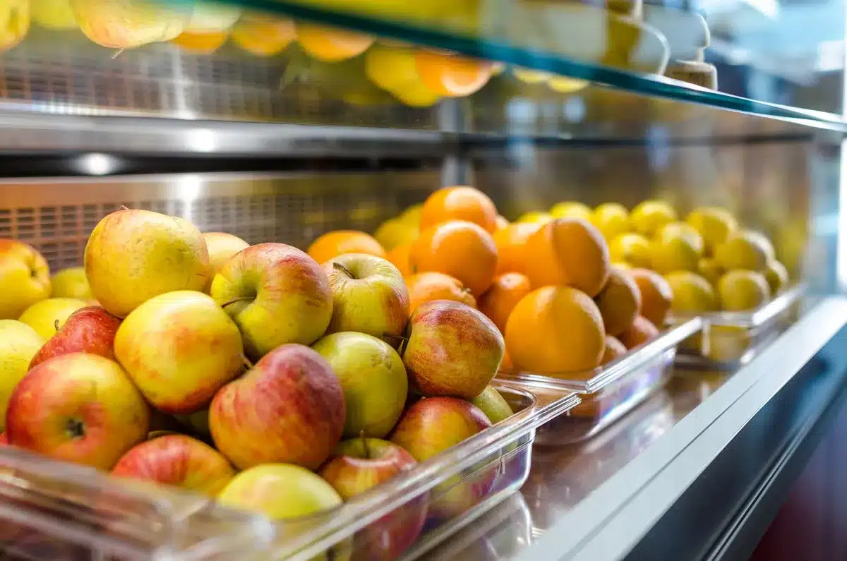 Aliments riches en fibres solubles : avoine, orge, pois, pomme et avocat