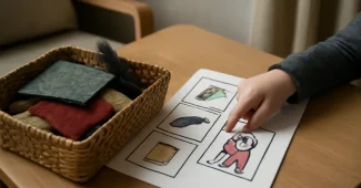 Carte de désensibilisation orale — 12 activités pour varier