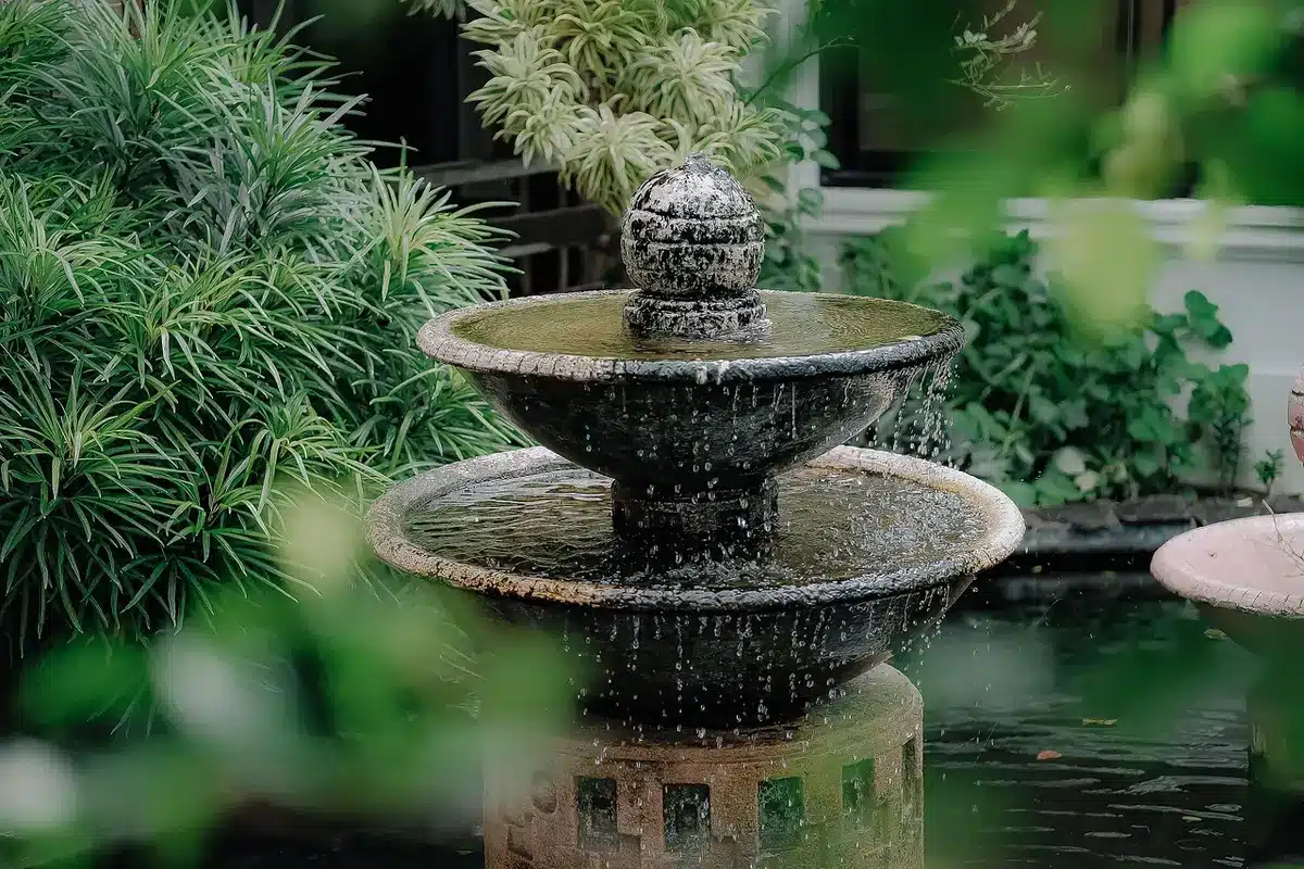 Main tendant un petit verre d'eau à une personne âgée assise